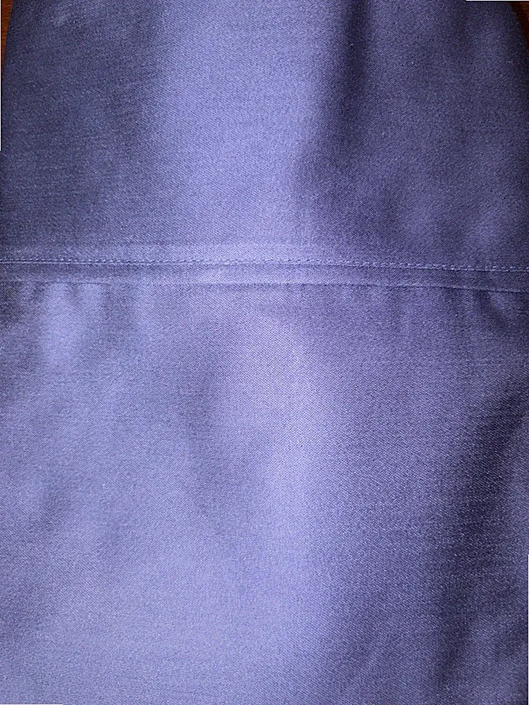 1 Pair Pillowcases Standard 21 x30 Parker Collection Cotton Polyester Blend Blue