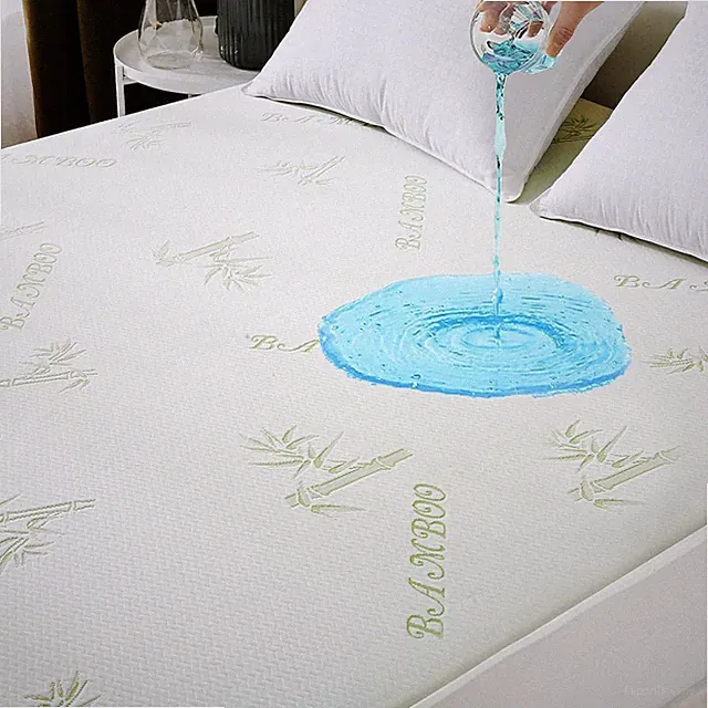 Premium 100% Waterproof King Mattress Protector, Breathable Mattress Cover King